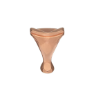 Pezinho Liso G Cobre c/ 4 Peças (PM1679)
